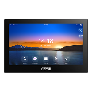 I504W - Monitor IP/SIP para Interior / Pantalla Táctil 7 Pulgadas / Video HD 1080p H.264 / Wi-Fi y Ethernet 10/100 Mbps / Control de Acceso Remoto