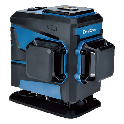 DFF02-12LE - Nivel Láser Línea Verde / 515 nm / Autonivelante ±3° / Proyección 360° / Batería 4V 4.4Ah / Base Magnética Rotativa
