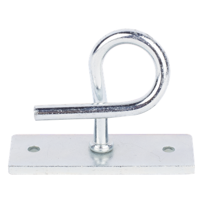 LP-GTC - Herraje de Sujeción para Remates Drop / Acero Galvanizado / Tensión 600 N / Ajuste Flexible de Ángulo / Interior o Exterior