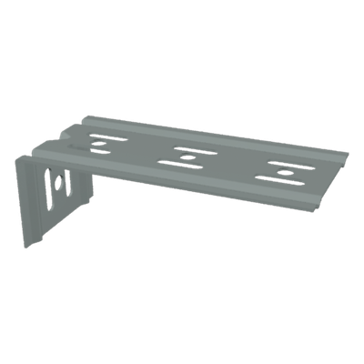 MG-60-122EZ - Ménsula para Charola / Ancho 50 a 150 mm / Peralte 33 y 66 mm / Acabado Electro Zinc / Cargas Ligeras