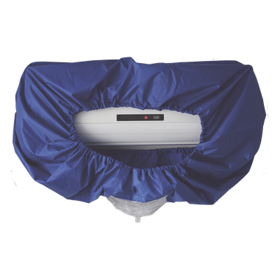 CV-2M - Cubierta Protectora para Aire Acondicionado Exterior / Material PU Impermeable / Circunferencia 3.2 m (10.5 ft) / Drenaje Externo / Correa Elástica de Seguridad / Peso 0.57 kg