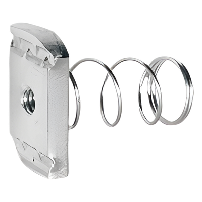 CH-TCA-R-6 - Tuerca con Resorte / 1/4 Pulgadas / Acero Inoxidable 304 / Ajuste Preciso / Resistente a Corrosión