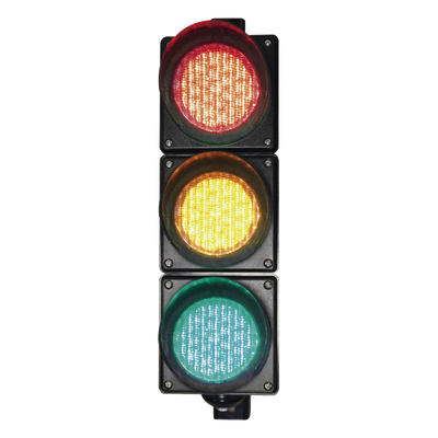 PRO-LIGHT-LEDT10 - Semáforo LED / Tricolor Rojo-Verde-Amarillo / 100 mm / 110 VCA / IP65 / 100,000 h