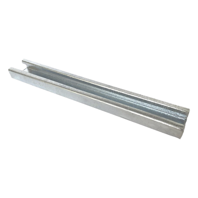 UNL-4X2-U30-GAC - Unicanal liso / 4x2 pulgadas / 3000 mm / Calibre 12 / Galvanizado por inmersión en caliente / 9.84 ft