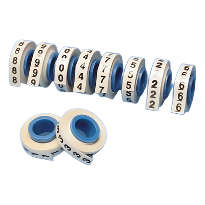 PMDR-10-19 - Cinta de Identificación / Poliéster / 10-19 / 5.6mm x 5.6mm / 2.4m (8 ft)