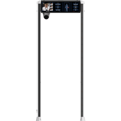 ISD-SMG924LC-HI - Arco Detector de Metales Walk-Through / 24 Zonas de Detección / Pantalla Táctil LCD 10" / Pantalla de Información 29" / Sensibilidad Ajustable 100 Niveles / Detección de Clip de Papel o 5g Oro/Plata / Conectividad Eth