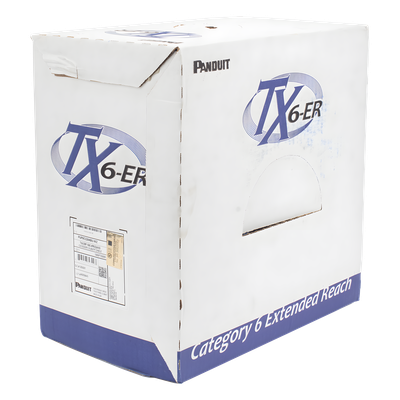 PUP6C2204BU-WZ - Bobina de Cable UTP de 4 Pares, Cat6 de Rango Extendido, 22 AWG, CMP (Plenum), Color Azul, 305 Metros (1000 Pies)