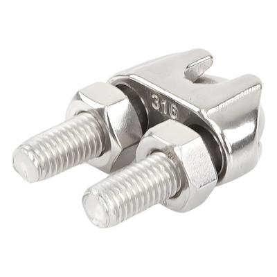 NUDO-38-MJSS - Tensor de Acero Forjado / 3/8" x 6" / Gancho-Argolla / 320 kg / 11 5/16" Cerrado