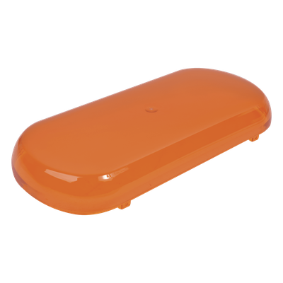 Z605-DA - Domo de Reemplazo / Compatible con Mini Barra X605A / Color Ámbar / Resistente a Condiciones Climáticas Adversas