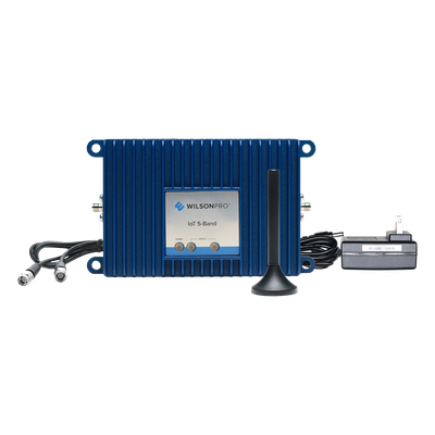 460-119 - Amplificador Celular IoT/M2M / 5 Bandas / Ganancia 15 dB / Potencia Enlace Ascendente 25 dBm / Conexión Directa SMA / Diseño Compacto