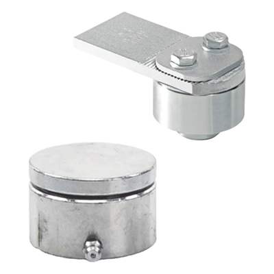 1080-0415-001 - 85M + 87M / Kit de Bivelo y Tejuelo Medianos Para Puertas de Hasta 450 Kg