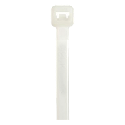 S10-50-C - Cincho de Nylon / 250 mm (9.84 in) largo x 4.8 mm ancho / Plenum / Rango -40°C a 85°C / Tensión 178 N / UL 62275 / Paquete 100 pz