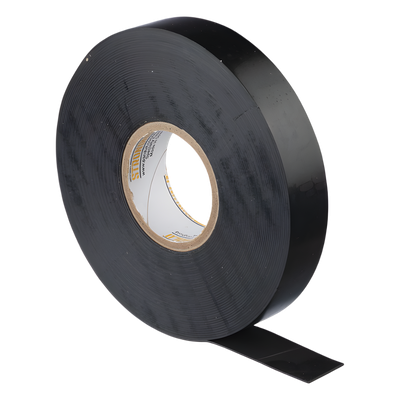 ST130-075-30BK - Cinta Aislante Autoadherente / EPR 0.76 mm (30 mil) / 19 mm x 9.1 m / 600V a 69 kV / 90°C Continuo / 130°C Sobrecarga