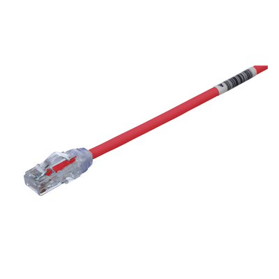 UTP28X1MRD - Cable de Parcheo UTP / Cat6A / 28AWG / CM/LSZH / 1 Metro (3.28 Pies) / Rojo