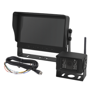 K7000B-WK - Cámara de Reversa Inalámbrica / Monitor LCD 7" / Visión Nocturna IR 18 LEDs / IP69K / Expandible a 4 Cámaras