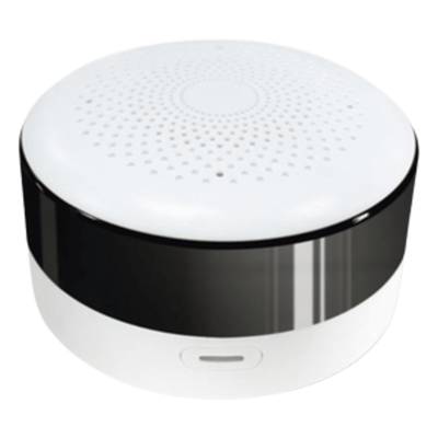 IR22 - Controlador IR Universal / Zigbee 3.0 / Alcance 10-15 m (32.8-49.2 ft) / Sensor Temp-Hum / Aprendizaje IR / 80x48 mm