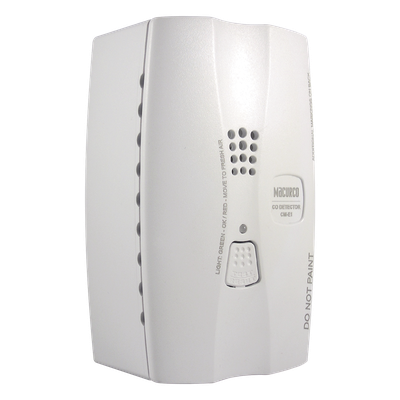 CM-E1 - Detector de Monóxido de Carbono / Controlador y Transductor / Doble Relevador NO/NC / Sirena 85 dBA a 3 m (9.8 ft) / Pantalla Digital / Certificación UL