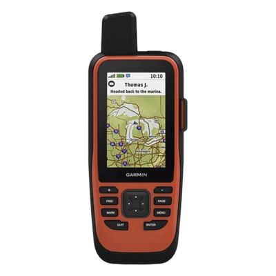 10-02236-00 - GPS Portátil GPSMAP® 86i / Pantalla TFT Transflectiva de 3" / Resolución 240 x 400 píxeles / Batería de Ion Litio con Autonomía de 35 Horas / Memoria de 16 GB / Compatible con NMEA 0183 y microUSB / Brújula electrónica de 3 ejes / IPX7 / MIL-STD-8