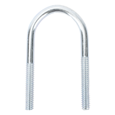 CH-ABR-U-32 - Abrazadera Tipo U / 1 1/4" / Acabado Electro Zinc / Sin Tuercas Ni Arandelas