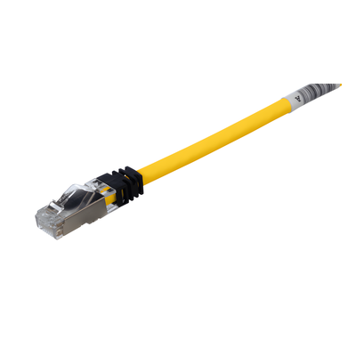 STP6X2MYL - Patch Cord Cat6A / Blindado S/FTP / 26 AWG / 2 m (6.56 ft) / CM/LS0H / Amarillo