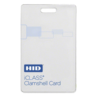 ICLASS2080 - Tarjeta de Proximidad iClass / 2 kbit Memoria / Formato H10301 26-bit / Código de Sitio 0-255 / Numeración 0-65535 / Diseño Clamshell