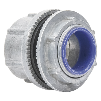 ANC-HUB-12 - Conector Hub para Conduit / Pared Gruesa 1/2" (13 mm) / Hermeticidad NEMA 4 / IP66 / Continuidad de Tierra Estriada / UL 514B