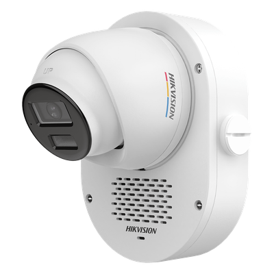 DS-2CE73DF0T-LXTS - Cámara Turret TURBOHD / 2 Megapixel 1080p / Color 24/7 con Apertura F1.0 / Audio Bidireccional / Luz Blanca e IR 40 m (131.2 ft) / IP67 / Smart-Hybrid Light / 3D DNR