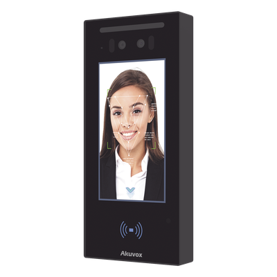 E16C - Akuvox E16C sistema de intercomunicación de video 2 MP 12,7 cm (5") Negro