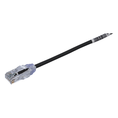 UTP28SP0.2MBL - Cable de Parcheo UTP / Cat6 / 28 AWG / 20 cm (7.87 ft) / Diámetro 3.8 mm / PoE IEEE 802.3bt / CM/LSZH