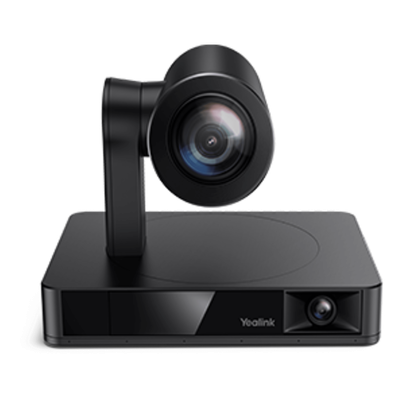 UVC-86-BLACK - Cámara de Videoconferencia IP / Dual 4K / Sensor 8 MP / Zoom Óptico 12x / Campo de Visión 120° Panorámico / Seguimiento Automático por Voz