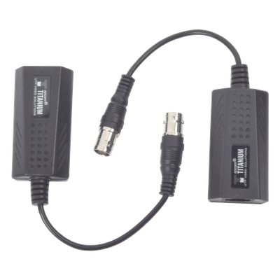 TT-IP-CX - Extensor IP Pasivo / Conversión Ethernet sobre Coaxial / Alcance 200 m (656.2 ft) / 10 Mbps / Protección Sobretensiones 2 kV / Sin Alimentación Externa