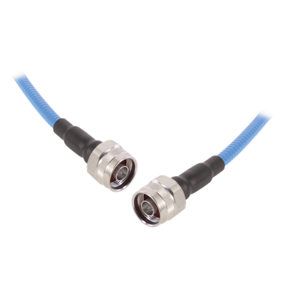 P2-RFC-2072-39 - Cable Coaxial / Bajo PIM ≤-155 dBc / N Macho a N Macho / 1/4" Diámetro / 1 Metro (3.28 Pies) / 0-6 GHz / Plenum UL910