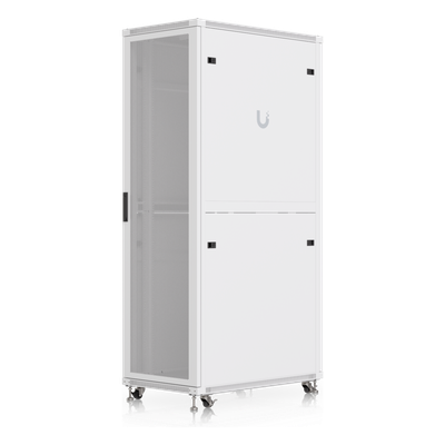 UACC-RACK-42U-1000-P - Gabinete de Rack 42U / Acero SPCC / Carga 800 kg (1763.7 lb) Estática / Profundidad Ajustable / Puertas Perforadas / Ruedas con Seguro