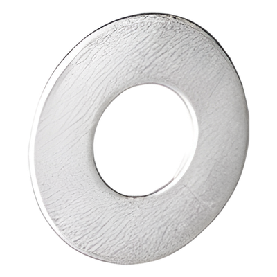 CH-ARD-PL-6 - Arandela Plana / Acero Galvanizado / Diámetro Interno 1/4" / Acabado Electro Zinc