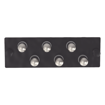 FAP6WSTZ - Placa Acopladora de Fibra Óptica / 6 Conectores ST Simplex / Monomodo OS1/OS2 / Diseño Modular