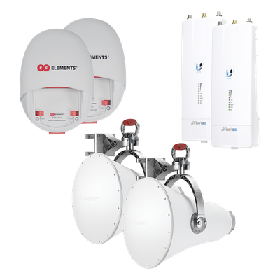 UH-AF5XHD - Kit de Enlace Backhaul / 5 GHz / 1 Gbps / Ultra Horn TwistPort / -40°C a 55°C / 2 MPPS