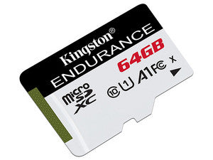 Tarjeta de Memoria microSDHC UHS-I U1 Kingston High Endurance de 64GB, Clase 10, Resistente al Desgaste