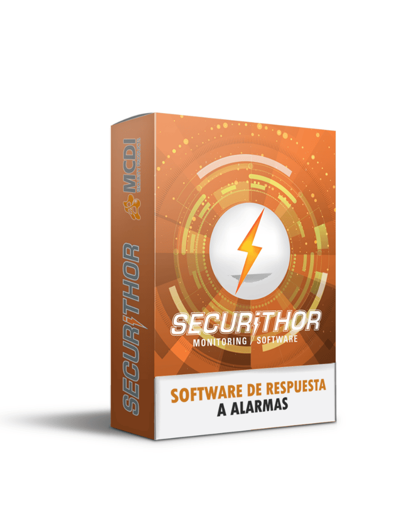 Software de Respuesta a Alarmas SECURITHOR - Licencia 100 Cuentas CAM, Informes Personalizables, Soporte Multiplataforma