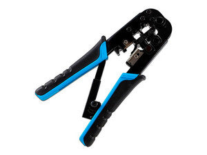 Pinzas Ponchadoras Enson ENS-NT02, RJ-45, Color Azul, 8P8C, 4 Posiciones, 6 Contactos