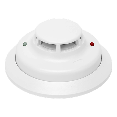 4W-B - System Sensor Detector de Humo Fotoeléctrico Convencional / 4 Hilos / Salida de Contactos Secos