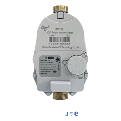 TW-LXSY-25 - Medidor de Agua Inteligente LoRaWAN / 1 Pulgada / Válvula de Corte Eléctrica / Precisión 10 L / IP67 / Batería Litio 3.6 V
