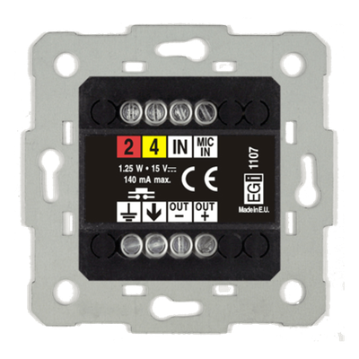 1107.10 - MODULO DE ENCENDIDO/APAGADO Y REGULACIÓN DE VOLUMEN PARA BASE 1105. BLANCO