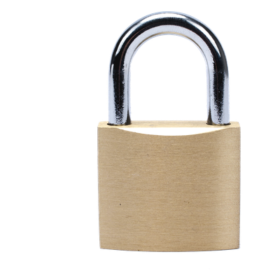 PST-A010-03 - Precision Candado de Seguridad / Cuerpo Latón 40 x 40 mm / Perno Doble Sujeción PST-A010-03