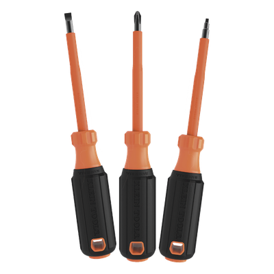 85073INS - Klein Tools Juego de Desarmadores Aislados / 1000V / 3 Puntas 85073INS