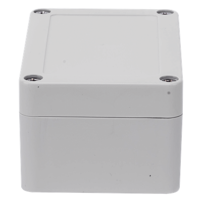 TXG-01-4 - Gabinete Plástico para Exterior / IP65 / 100 x 68 x 50 mm / ABS Resistente a Intemperie / -20 a 60°C / Cierre por Tornillos