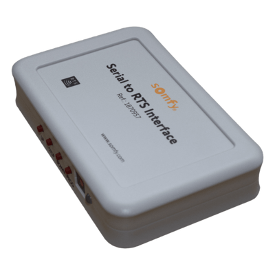 1870957 - Traductor Universal Somfy Connect, integre SOMFY con el sistema de control de iluminación RadioRA2 de LUTRON.