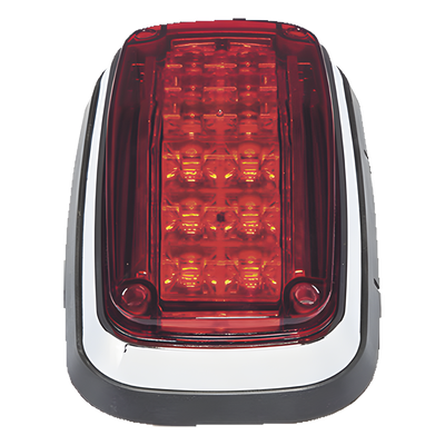 XT1885R - Luz de Advertencia LED / 8 x 4" (203.2 x 101.6 mm) / 12 LEDs / 11 Patrones / 12-30 VDC / IP67 / SAE J845 J595