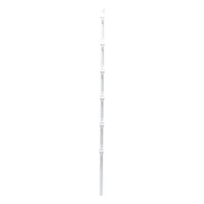 SYS-POST-10W - Epcom Industrial Poste para Cerca Electrificada / 6 Aisladores de Paso / Acero Galvanizado Cal
