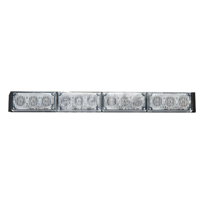 XL127H4RB - Barra de Luz de Advertencia / 4 Módulos LED / Rojo-Azul / 10-16 VCC / 1.03 ft x 1.37 in