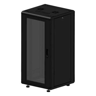 LES-60-60-24UG - Linkedpro Gabinete Rack de Piso / 24 Unidades / Puerta de Cristal LES-60-60-24UG